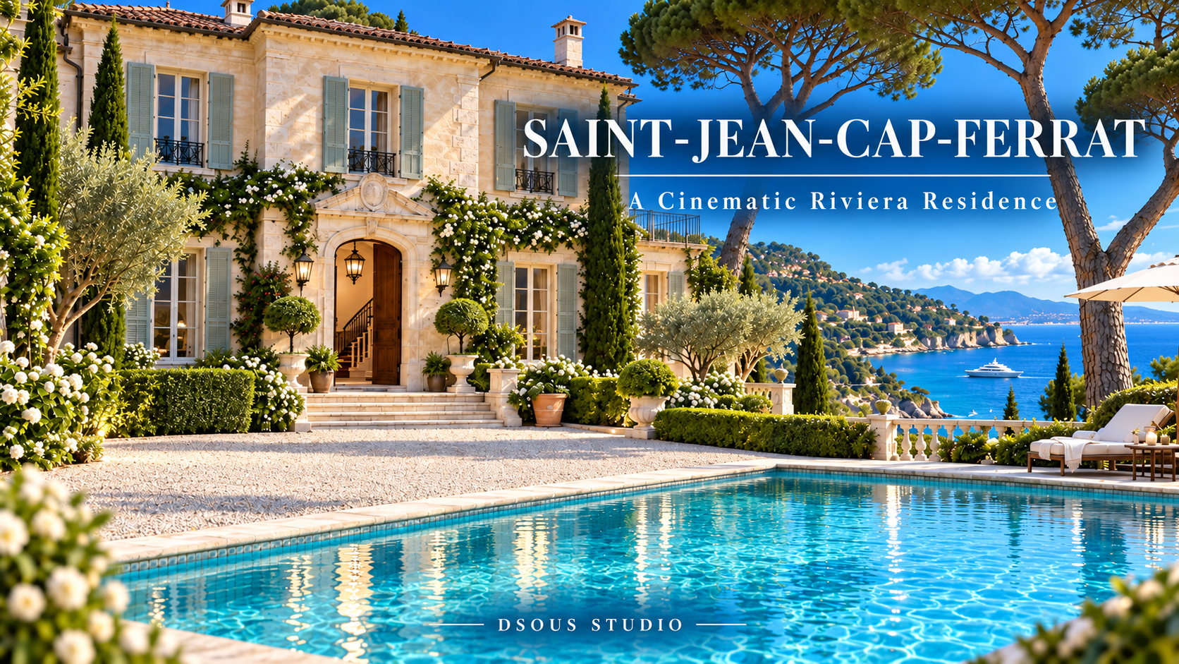 Saint-Jean-Cap-Ferrat — A Cinematic Riviera Residence